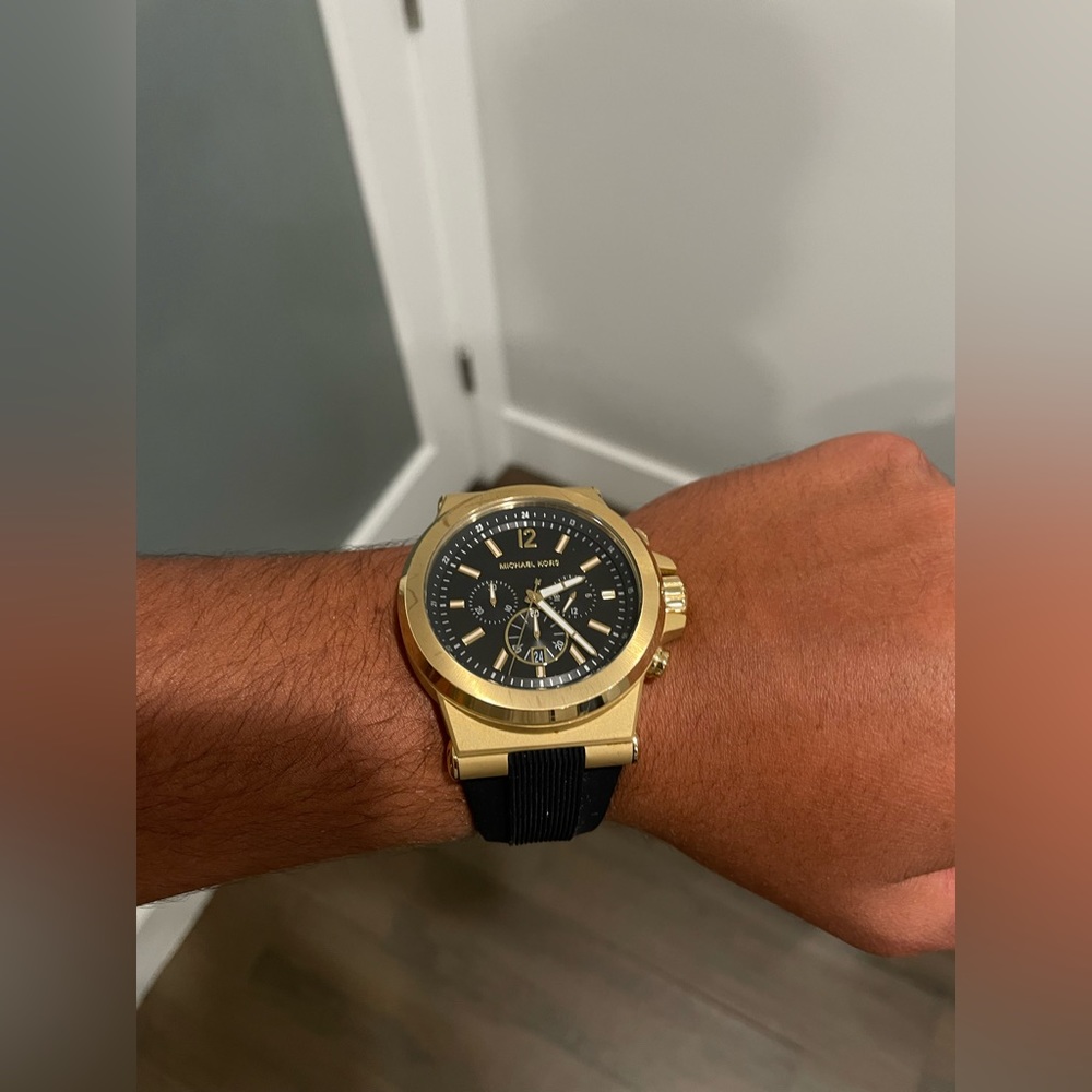 Michael Kors Men's Dylan Black Watch MK8445